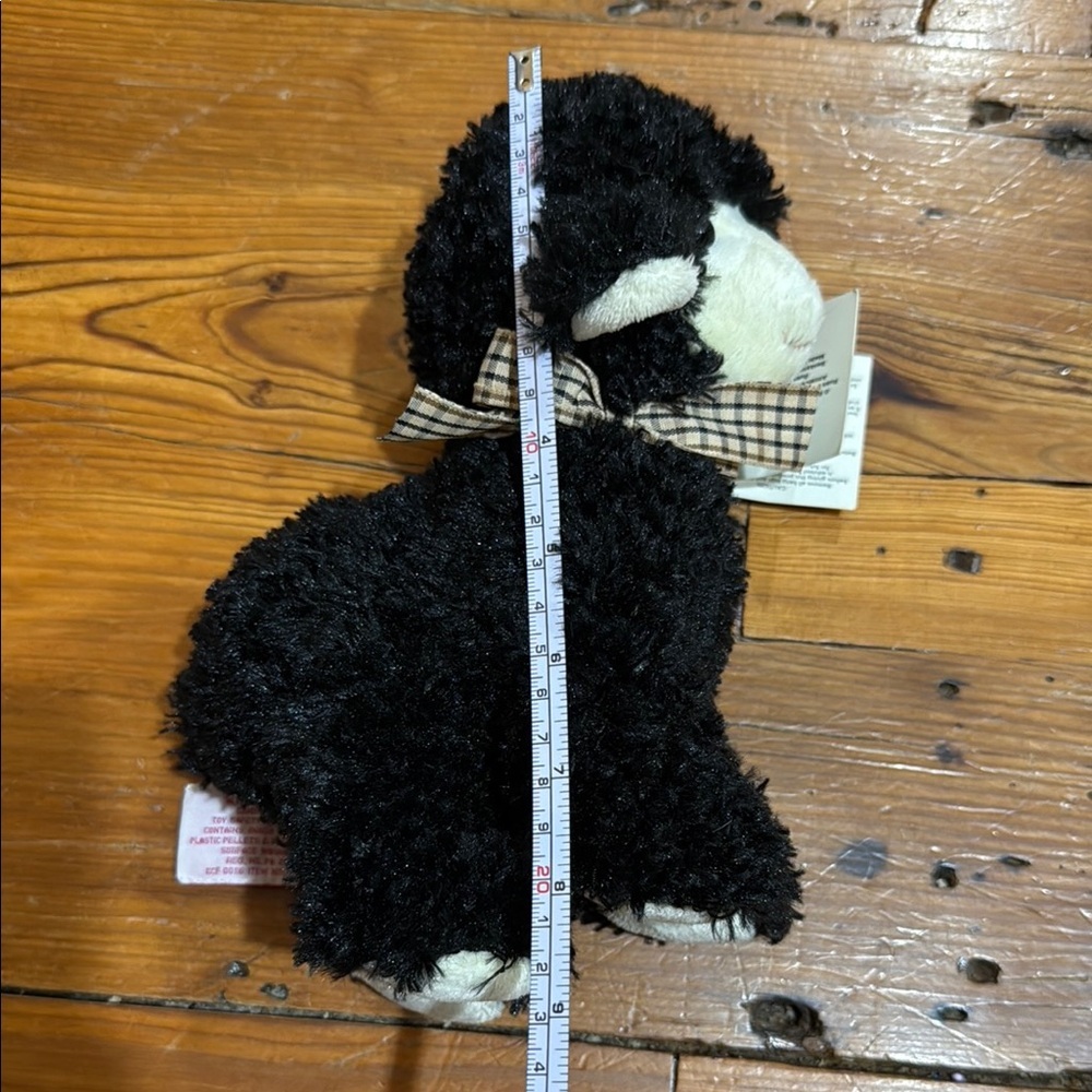 Russ Plush Sheep in Black and White NWT - Picture 8 of 8